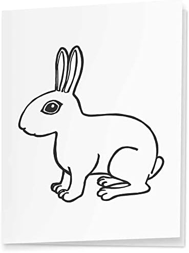 4 x 'Sitty Rabbit' Gift Tags/etiquetas