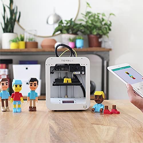 Impressora ToyBox 3D para crianças, nenhum software necessário, pacote de luxo