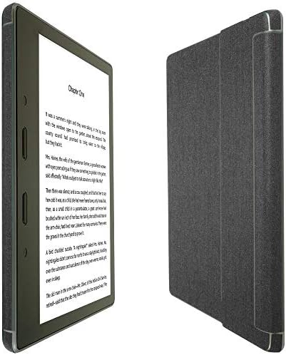 Skinomi escovou aço compatível com a pele inteira compatível com a Kindle Oasis Techskin com protetor de tela de filme transparente