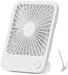 Fã do DFSYDS - Desktop Small Fan Fan Ultra -Quiet Mini Portable Office Desk Dobrável Fan de carregamento USB pequeno