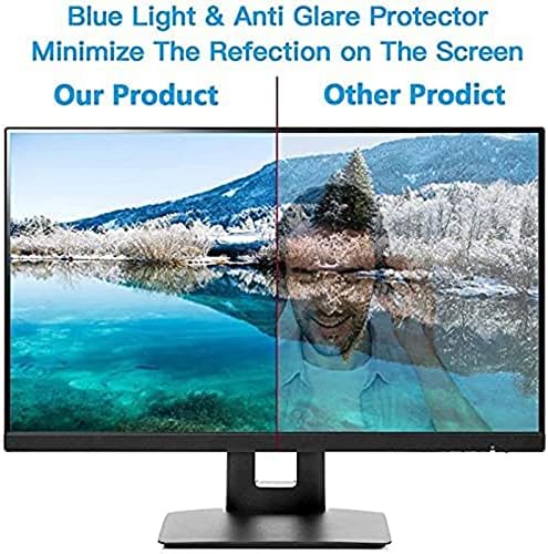 Kelunis Anti Glare TV Screen Protector, Painel de protetor de tela anti-luminária anti-azul de 32 a 75 polegadas para LCD/LED/OLED e QLED 4K HDTV, 50