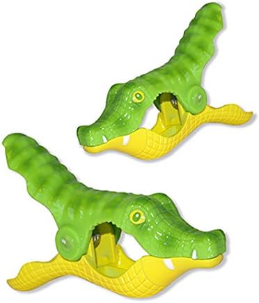 O2cool BCP02 Alligator Boca Toalha Clipe, 1-Pack,