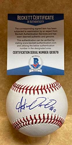 Adam Ottavino New York Yankees assinou autografado M.L. Baseball Beckett Q63978 - Bolalls autografados