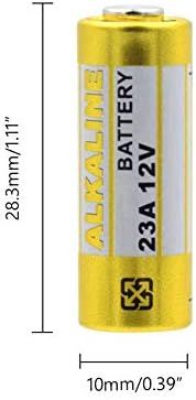 TXY 5pcs/pacote 23a Bateria alcalina 12V 21/23 23GA A23 A-23 GP23A RV08 LRV08 E23A V23GA BATERIAS PARA TOYS RESOTES