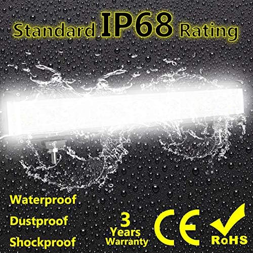 Barra de luz LED, moso liderou 20 polegadas 320W atirador lateral LED Spot Spot Combo Light LED Driving Light Led Fog Lamp