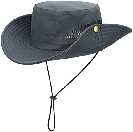 Chapéus solares upf 50 chapéus de pesca larga de abrangência para homens Proteção solar para chapéus de verão de safari de pesca