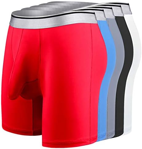 Calça boxer sexy de calça de boxe de elefante de elefante e masculino