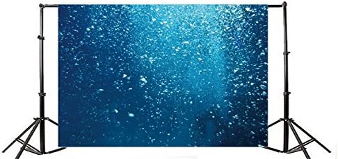 Leyiyi 5x3ft Fotografia Antecedência Subaquática Mundo cenário oceano Ocean mergulho Seaside Festas de verão Bubble Luz solar lua de mel