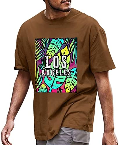 Camisetas de camisetas masculinas xxbr letra de manga curta impressão casual camisetas havaianas praia de verão tops