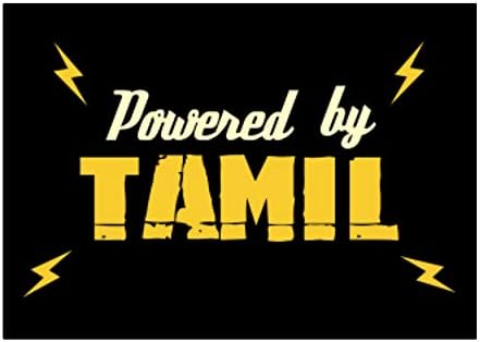 Teeburon alimentado por Tamil Doodle Sticker Pack x4 6 x4