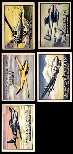 1952 Topps Wings 25 Card Starter Set/lote VG