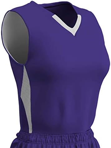 Champro post up polyster reversível Jersey de basquete