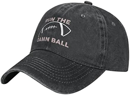 Chapéu de futebol corre o maldito chapéu de bola para homens bonés de beisebol vintage