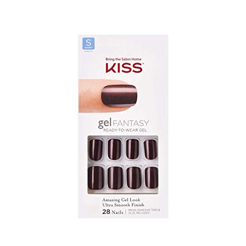 Beijo unhas em gel de fantasia short unhas com abas adesivas e cola