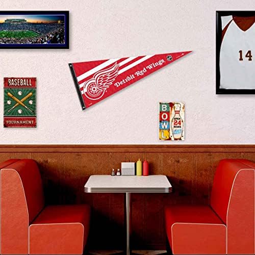 Detroit Red Wings Bandeira de Pennant Bandas e Montagens de Tack
