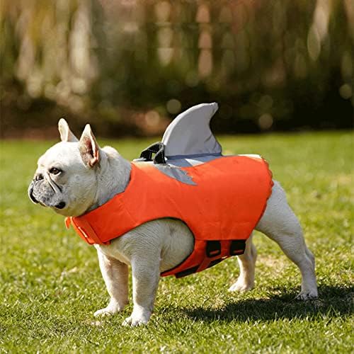 Colete de natação para cães, jaqueta de impacto para cães para natação, passeio de barco de praia com alta visibilidade, colete de wakeboard