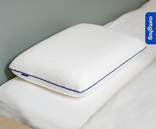 Almofado de espuma com memória Cumohug - Padrão/tamanho queen - Almofado de cama de sono profundo e ventilado com