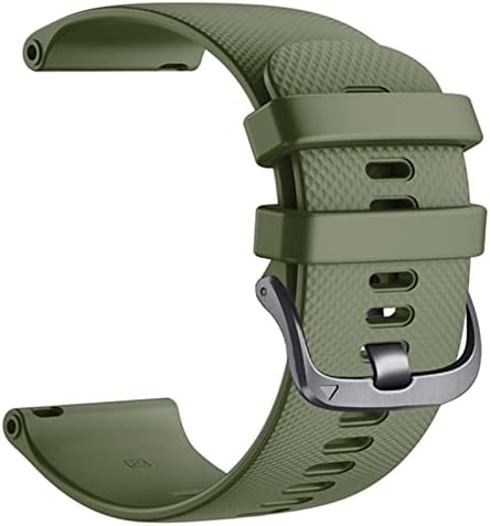 Irjfp Silicone Watch Band Strap for Garmin Vivoactive 3 Forerunner 645 245 Vivoactive 4 4S Venu Smart Bracelet Wrist Band Strap
