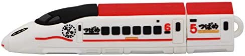 Kanack T-0002 Railway / Bullet Train USB Kyushu Shinkansen 800 Series Tsubasame USB Memory, Orange