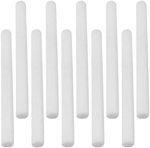 Veemoon 10pcs umidificador swab algodão walks umidifers filtro de umidificador de algodão umidificador bastão de umidificador bastão de fibra bastões de fibra filtros de umidificador filtros de substituição mini