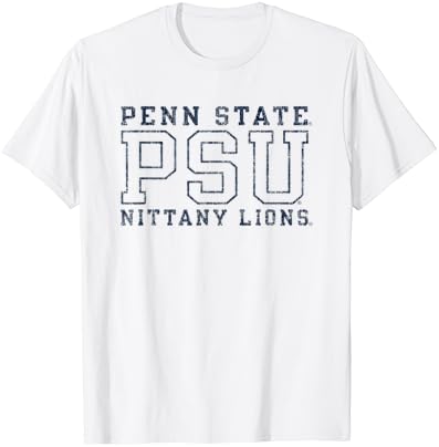 Penn State Nittany Lions PSU White Licenciado oficialmente camiseta