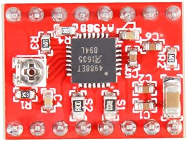 Eastvita A4988 Módulo de driver de motor de passo com regulador interno de dissipador de calor Acessórios de impressora 3D