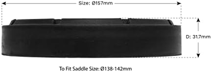 Sealey JP07 Segurança Borracha Jack Pad-Type A