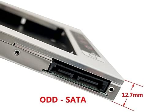 Dy-Tech 2nd HDD SSD DURO CADDY Adaptador para Clevo W370ST W370ET RE AD-7760H AD7760H