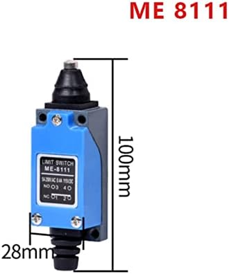 1PCS ME Série Limite interruptor rotativo alavanca de rolo ajustável Movimento à prova d'água 8104 8107 8108