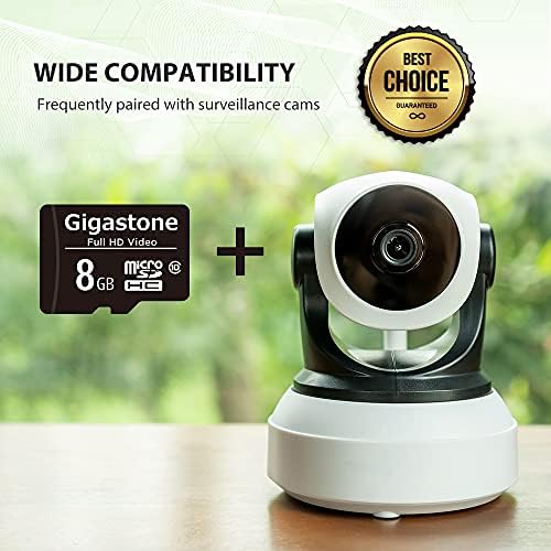 Gigastone 8GB 10-Pack Micro SD Card, Full HD Video, Surveillance Security Came Action Camera Drone, 85MB/S Micro SDHC Classe