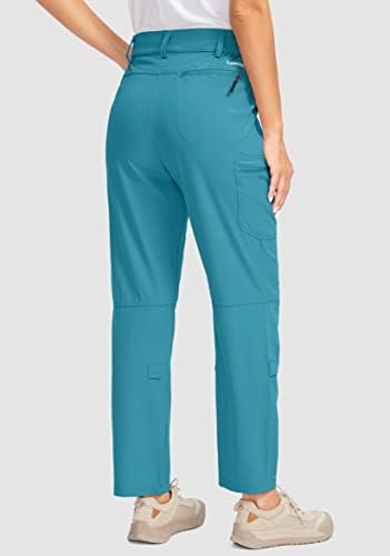 G Gradual Women's Hucking Pants With Zipper Pockets Convertible Lightweight Quick Dry Stretch Cargo Camping calças