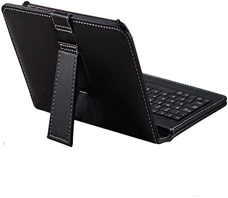 Caixa de teclado preto da Navitech compatível com o TI UK 10.1 Quad Core, Google Android Lollipop tablet PC