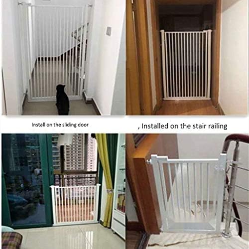 Aunevn Pet Playpens Gates de segurança Easy Open Pet Pression Pression Cetter Pet Gate, portões de segurança para crianças