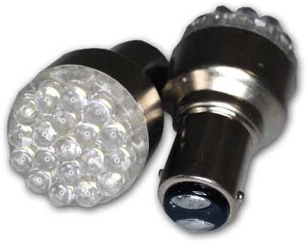 TuningPros LEDFS-1157-B19 Lâmpadas LED de LED 1157, 19 LED Blue 2-PC Conjunto