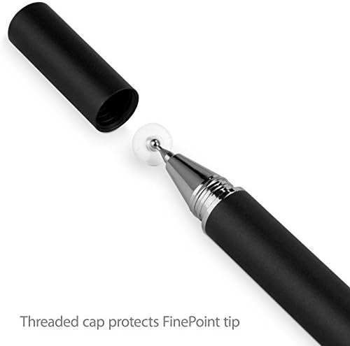 Caneta de caneta para LG Velvet - caneta capacitiva da FineTouch, caneta de caneta super precisa para LG Velvet - Jet Black