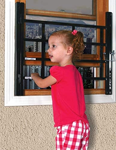 Prime-line S 4768 Guarda de janela fixa-Prevenir Falls acidentais e adicionar medidas de segurança infantil às janelas