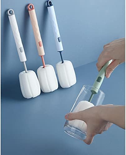Dorss esponja escova de copo de escova removível Cruminagem Limpeza Hando