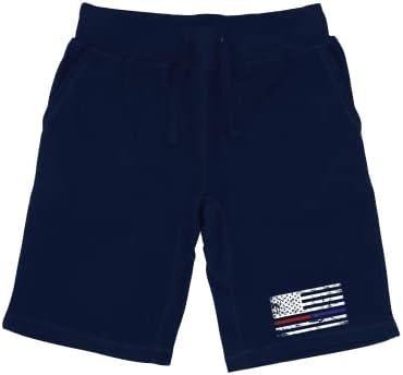 Dominância rápida shorts gráficos masculinos, bandeira dupla TRL/TBL