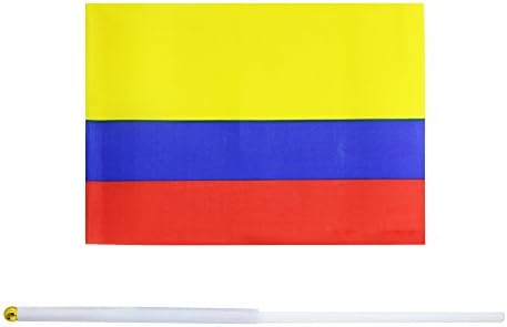 25 bandeira com bandeira de 25 bandeira de 25 bandeira colombiana bandeira colombiana bandeira de bandeira redonda de bandeira nacional, suprimentos para decorações de festas para desfiles, Copa do Mundo, Eventos de Festival, Festival Internacional
