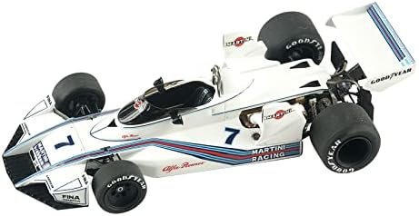 Tameo TMK312 Brabham BT -45 Alfa Romeo Press versão - 1975 - White Metal Car Kit - Escala 1:43, feita na Itália