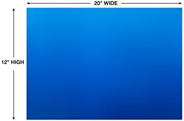 Penn-PLAX DBC10CB reversível de fundo de aquário de dupla face lateral 1 gradiente azul/lateral 2 vidas de plantas subaquáticas