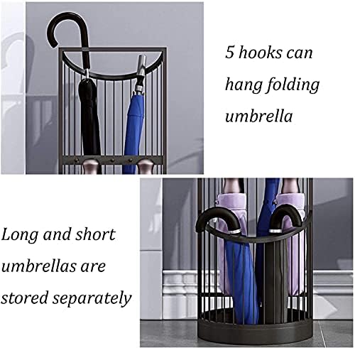 Stanho de rack de guarda -chuva Xhalery, suporte de guarda