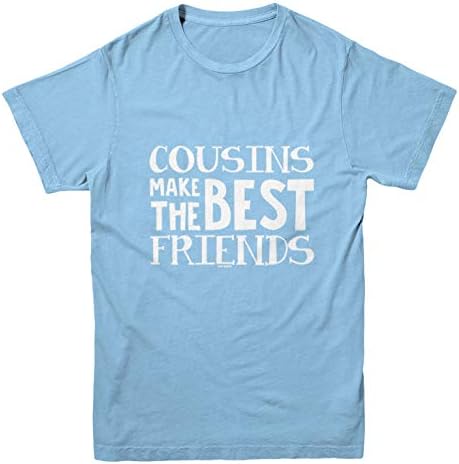 Cousins ​​fazem os melhores amigos - camiseta juvenil combinando