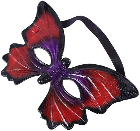 Olho de borboleta de Toyvian, 1 Black Party Halloween PC Mulheres de máscaras