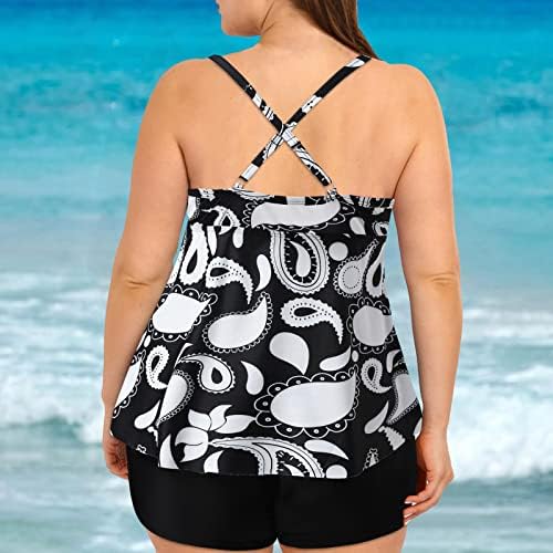 MASSHUI UnderWire Swimsuits For Women Two Peques Tomar roupas de banho Digital Mulheres de biquíni Ternos de banho