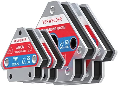 Yeswelder 25 lb e 50 lb de ímã de soldagem-4 e alicates de soldagem MIG de 8 polegadas com cadeia de aluguel