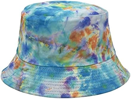 Visor Hat Hat Sunset Bucket Caps Hat Homem Men e Mulheres Casual Verão Praia Impressa Praia Dupa Dupla Lado Top Chandeiro