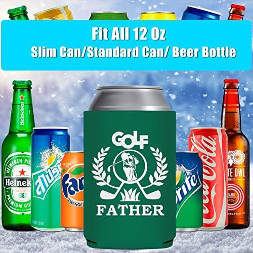 Funny Golf Can Cooler - Pop Nordic 12 Pack Pack Golf Lan para cerveja, reutilizável Neoprene Beer aconchegante em massa para suprimentos