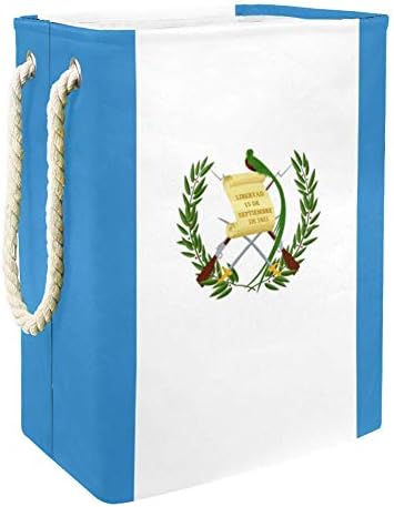 Bandeira do UNICEY da caixa de armazenamento grande da Guatemala para banheiro, quarto, casa, brinquedos e organização de roupas