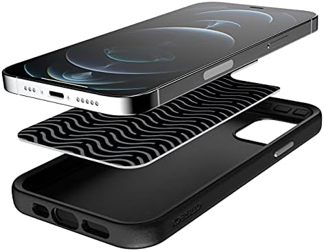 OtterBox Max Grip Resfriando e Antimicrobian Gaming Case para iPhone 12 e iPhone 12 Pro - Black